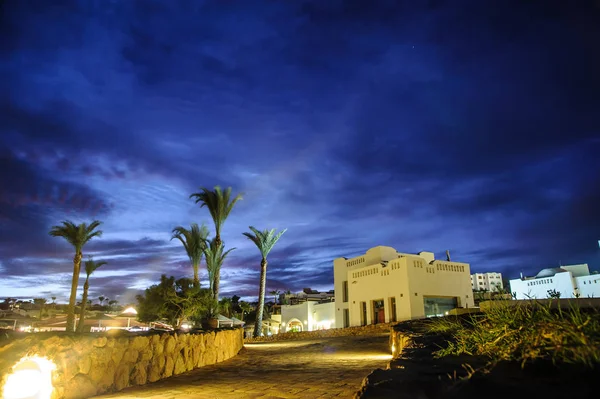 Night in tropical location — Stock Photo, Image