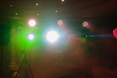 Disko ışıkları ve göster