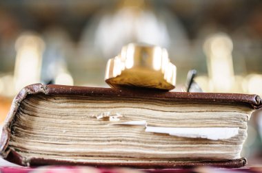 Vintage, antiqua eski kitap 