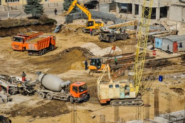 İnşaat alanında en iyi görünümü 