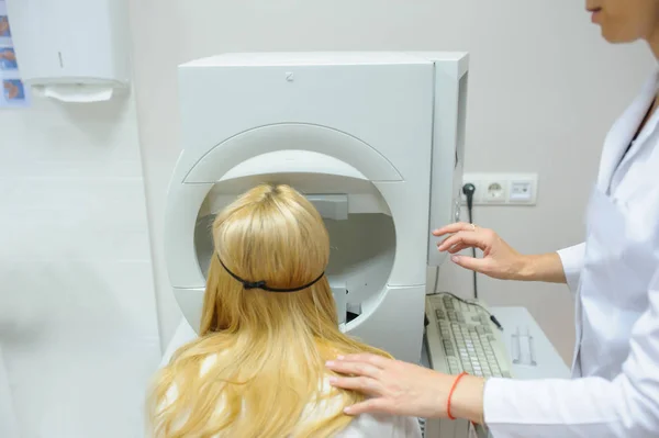 Bilgisayarlı perimetry göz görme alanı test için