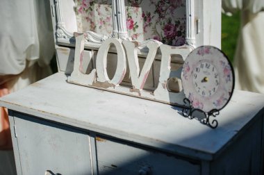 Düğün için tasarım öğeleri