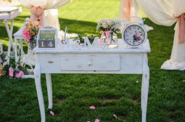 Düğün için tasarım öğeleri