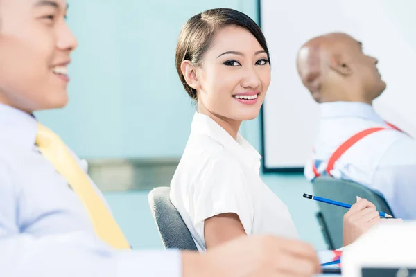 Chinese Businesswoman in meeting — Stock Photo, Image