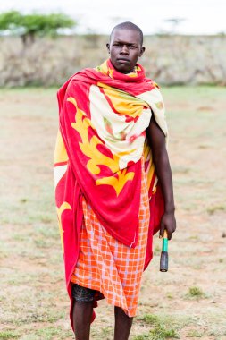 Massai adam portresi
