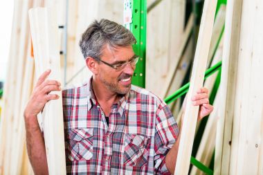 Ahşap şerit seçimi müşteri