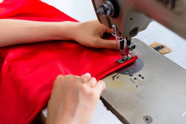 Detalle de máquina de coser — Foto de Stock