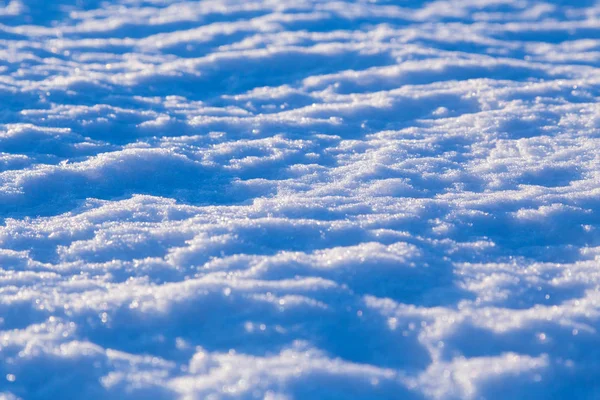 在日落灯抽象雪背景 — 图库照片