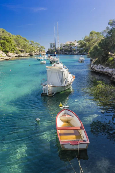 Cala Figuera Tengerparti Falu Mallorca Spanyolország — Stock Fotó