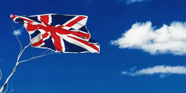 Illustration Flag Britain — 스톡 사진