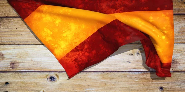 Illustration Der Spanischen Flagge — Stockfoto