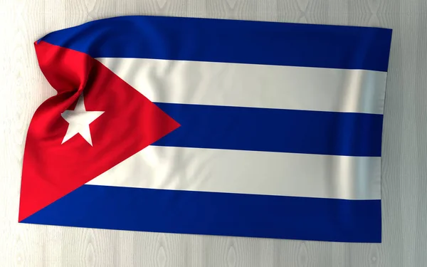 Ilustración Bandera Cuba —  Fotos de Stock