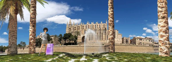 Mallorca-katedralen — Stockfoto