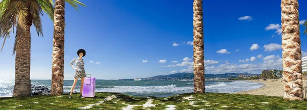 Palma 'daki plaj — Stok fotoğraf