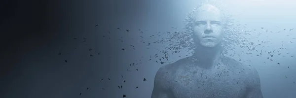 3d illustration of the concept of thought, psychology and ideas