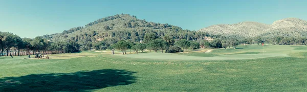 Campo Golfe Maiorca Ilhas Baleares — Fotografia de Stock