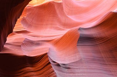 Antilop mağaralar. Arizona. ABD