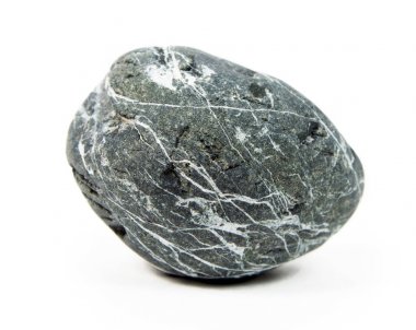 Denizin üzerinde beyaz taştan