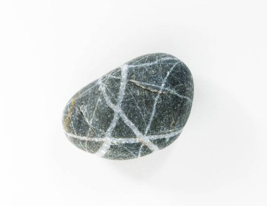 Denizin üzerinde beyaz taştan