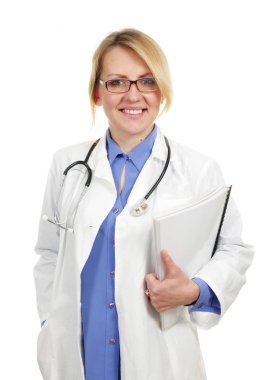 Kadın sarışın doktor