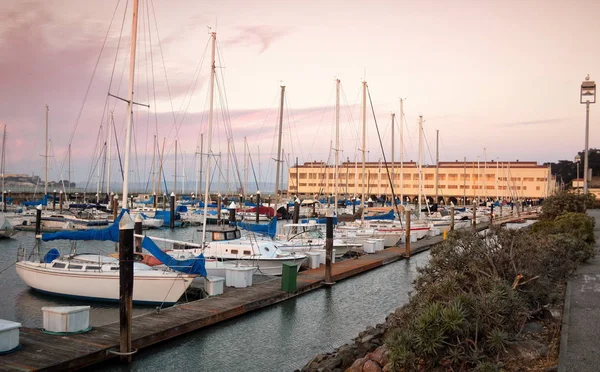 Boats in the marina, Minnesota.USA — Stock Photo, Image