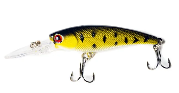 Fishing lure isolated on white — Stock Photo, Image