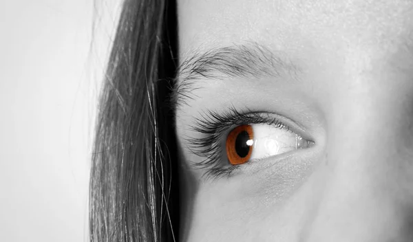 Occhio della ragazza — Foto Stock