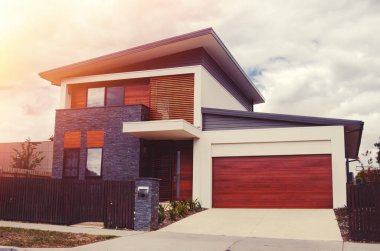  evde günbatımı fotoğrafı