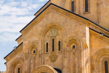 Tiflis, Gürcistan'daki Sameba Katedrali ayrıntılarını