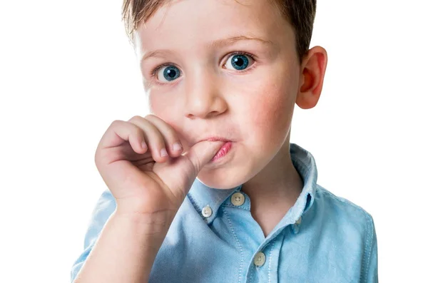 Divertido retrato de niño —  Fotos de Stock