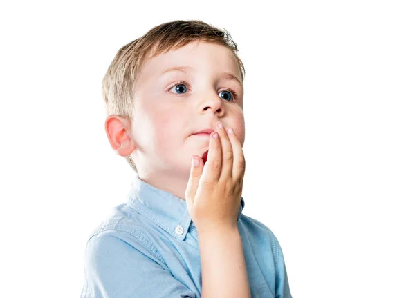 Divertido retrato de niño —  Fotos de Stock