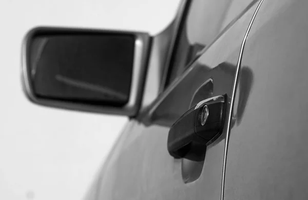 Closeup of the car handle — Stock Photo, Image