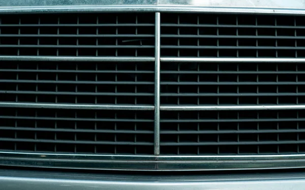 Closeup of the car radiator grid — Stock Photo, Image