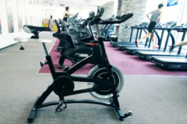 Blurred unfocused background of the gym picture — Stock Photo, Image