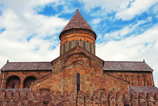 Svetitskhoveli 교회입니다. 므츠헤타입니다. 그루지야 — 스톡 사진