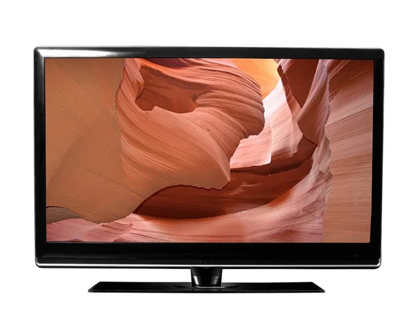 TV con l'immagine — Foto Stock