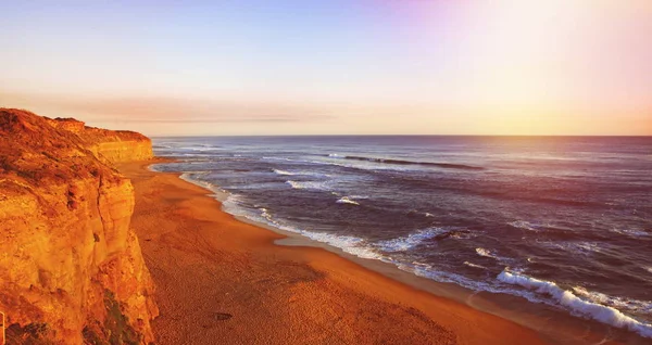 Puesta de sol en el océano —  Fotos de Stock