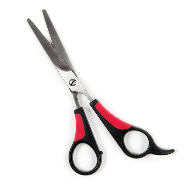 Profesionální nůžky na bílém — Stock fotografie