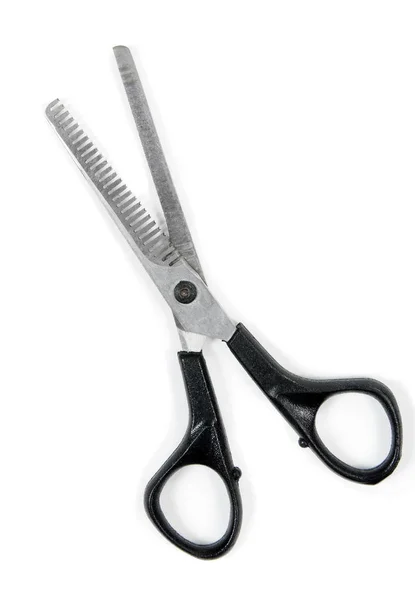 Professional scissors on white — Stock Photo, Image