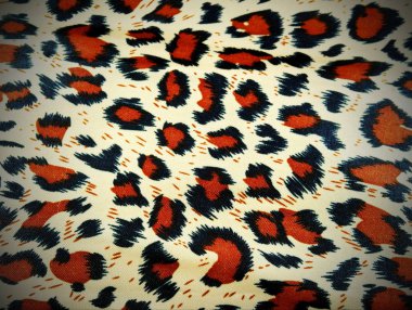 Leopar kumaş arka plan olarak