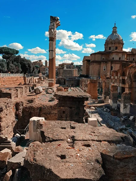 Руїни Помпеї. Італія — стокове фото