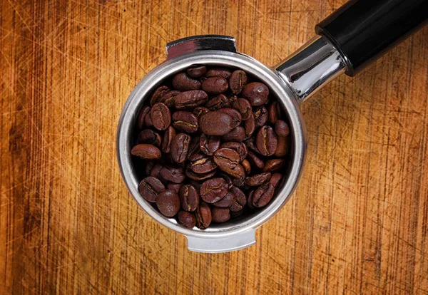 Amoladora y filtro para la fabricación de café —  Fotos de Stock