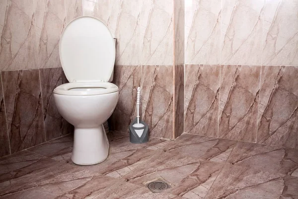 Ev tuvalet tuvalet portre — Stok fotoğraf