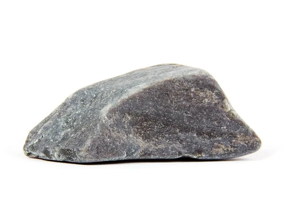 Морський камінь ізольований на білому — стокове фото
