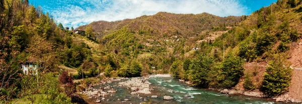 Τοπίο στα βουνά, Ατζάρας, Georgia.Caucasus — Φωτογραφία Αρχείου