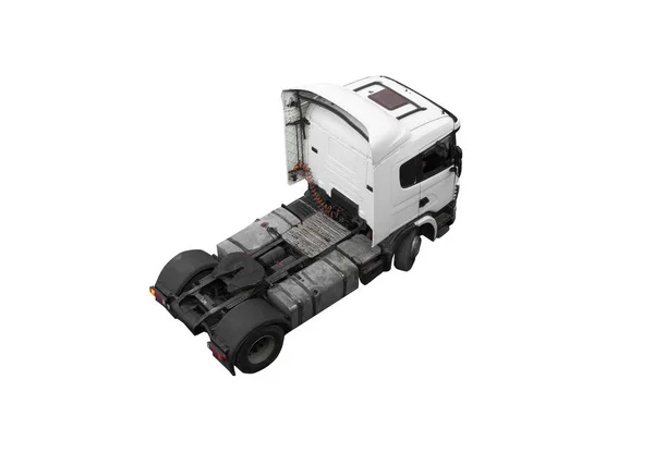 Top view of the truck isolated — Stock Photo, Image