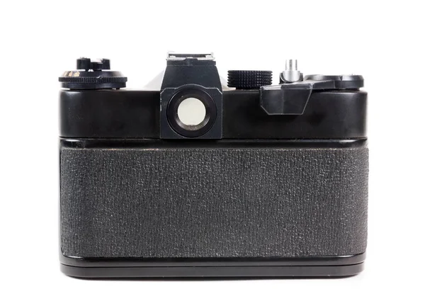 Retro analogové kamery na bílém — Stock fotografie