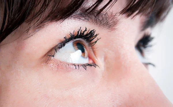 Detailní záběr ženských očí — Stock fotografie