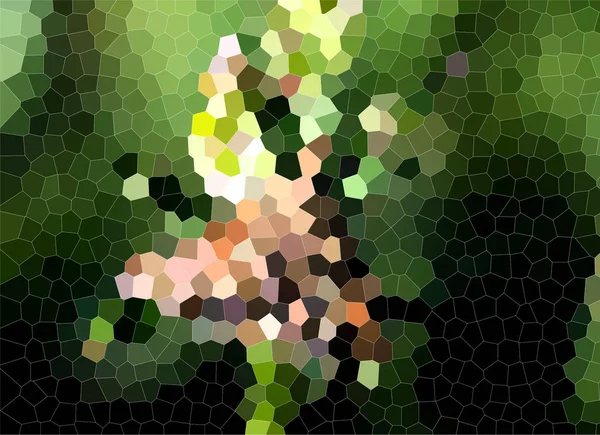 Kleurrijke glasmozaïek textuur als achtergrond — Stockfoto