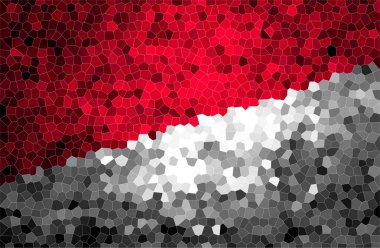 Lekeli cam ülke bayrağı soyut arkaplan